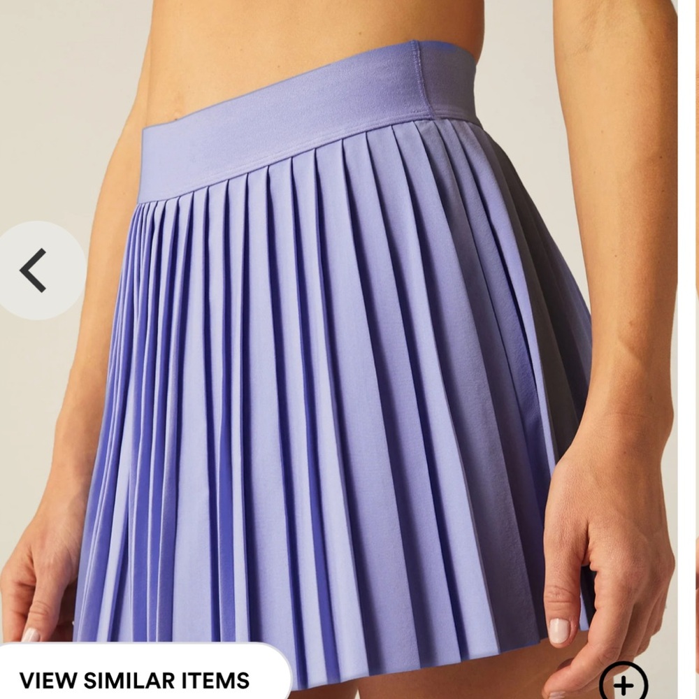 Beyond yoga pleated skirt